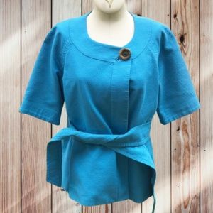 J. Crew Blue Retro Style Jacket